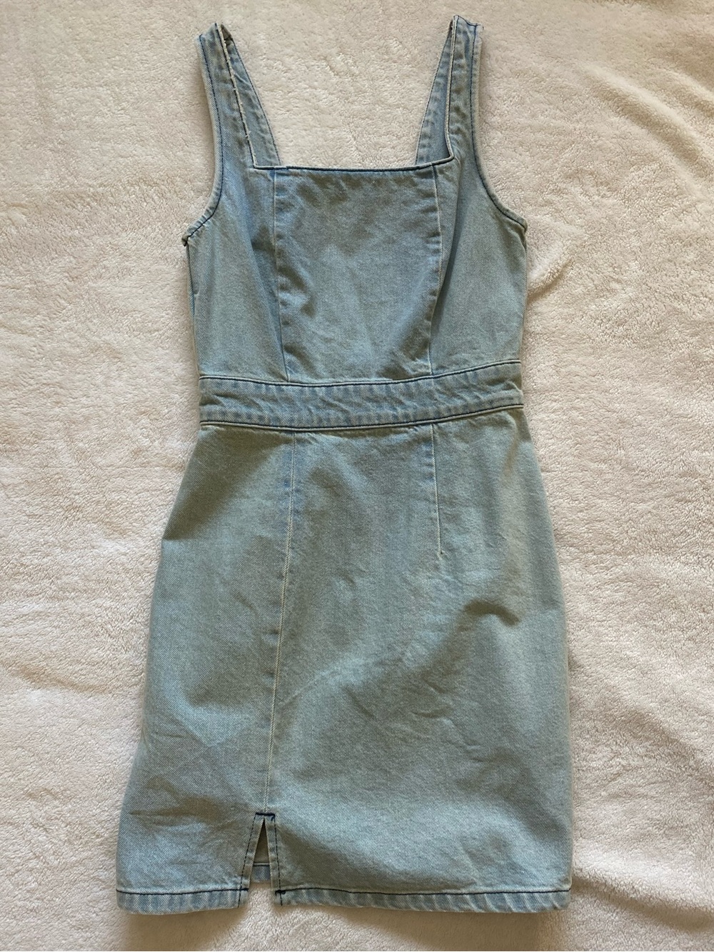 ASOS Light Blue Denim Mini Dress